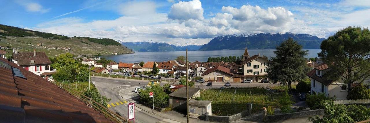 Charmante Maison Au Coeur Du Lavaux, Cully, Cuisine, Wifi, Les Echalas Eksteriør bilde